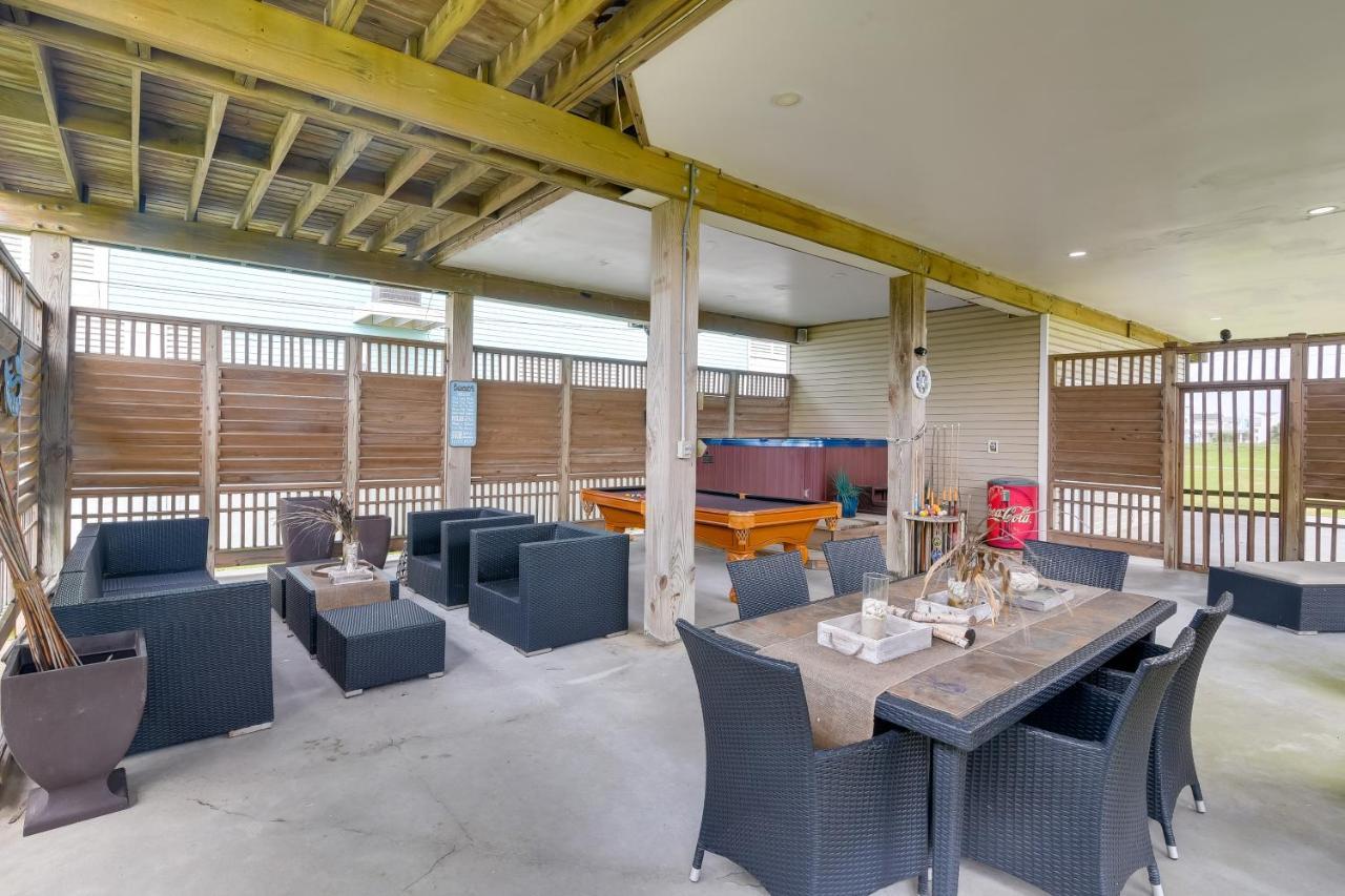 Galveston Escape With Entertainment Patio And Deck! Villa Dış mekan fotoğraf