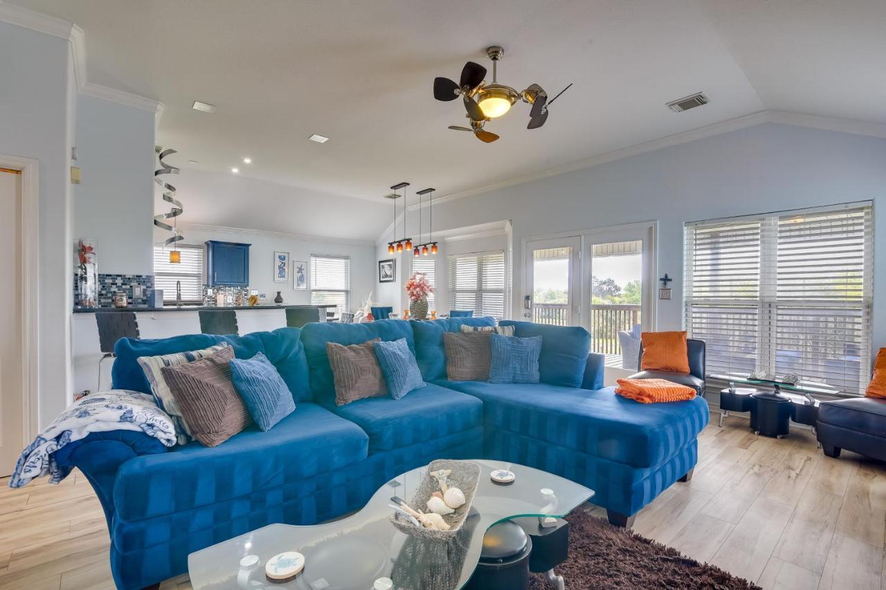 Galveston Escape With Entertainment Patio And Deck! Villa Dış mekan fotoğraf
