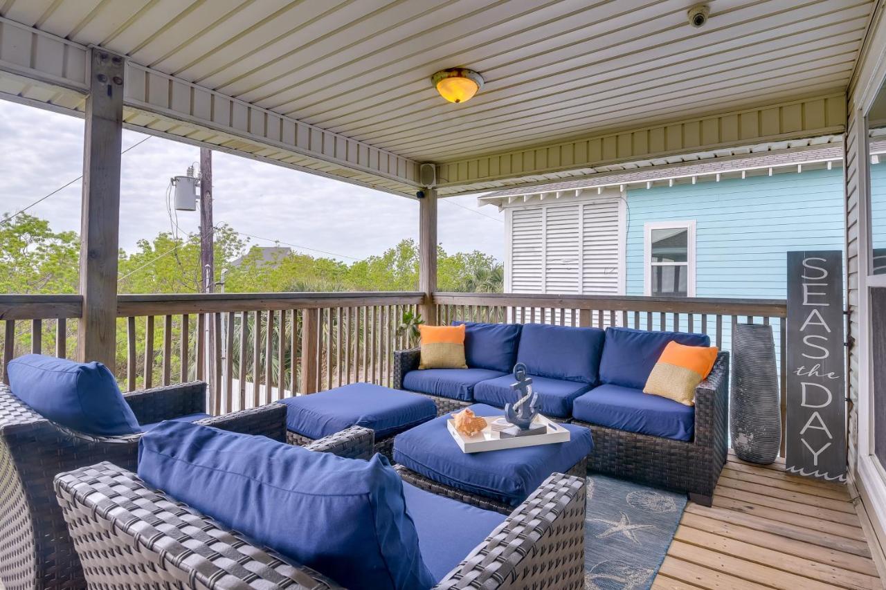 Galveston Escape With Entertainment Patio And Deck! Villa Dış mekan fotoğraf