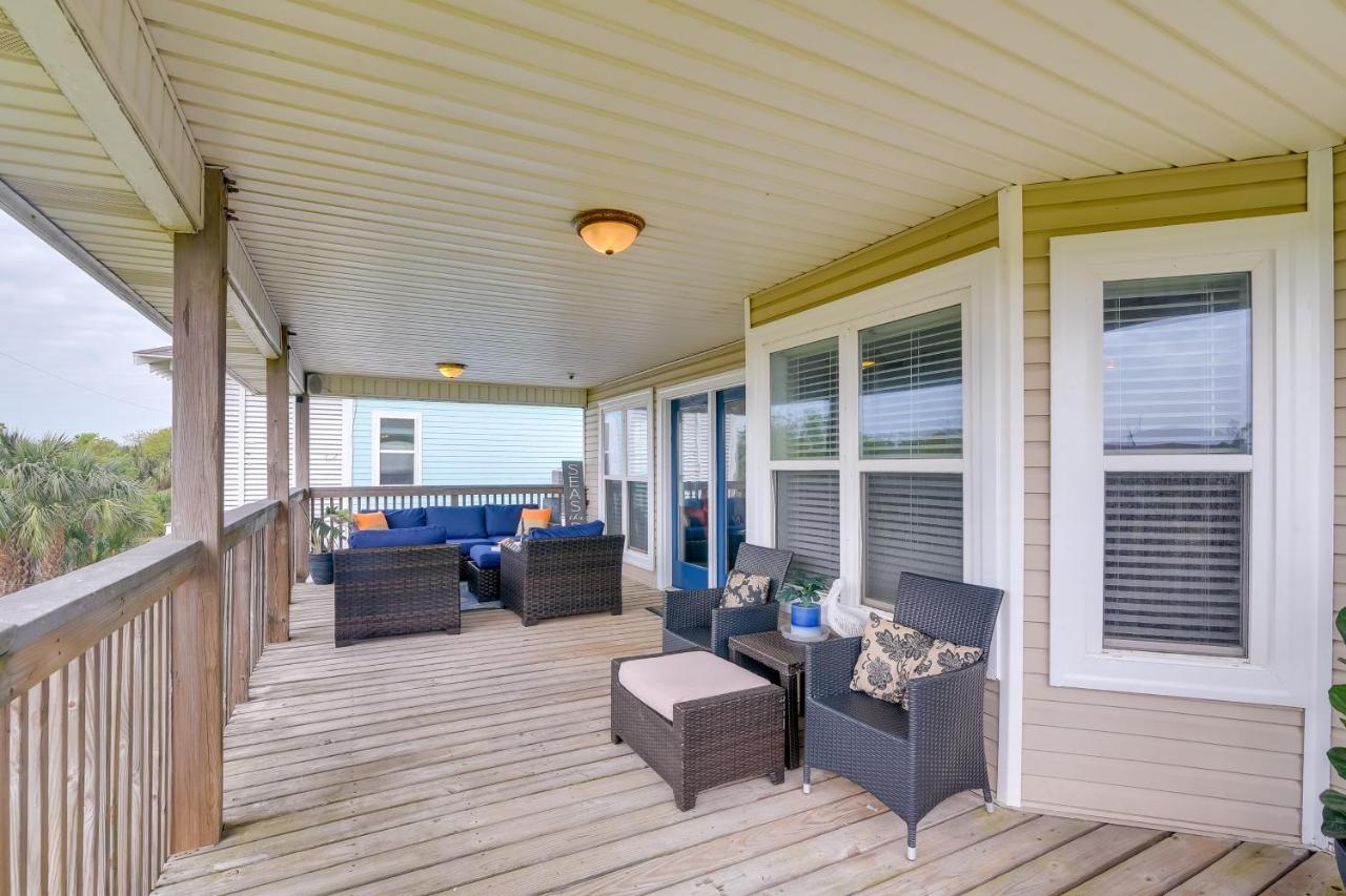 Galveston Escape With Entertainment Patio And Deck! Villa Dış mekan fotoğraf