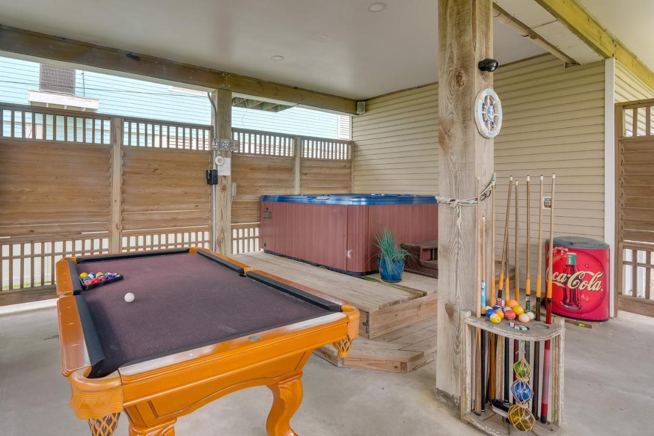 Galveston Escape With Entertainment Patio And Deck! Villa Dış mekan fotoğraf